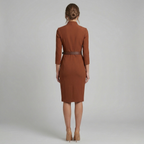 The Athletics Society | Women's Tailored V Neck Midi - 3