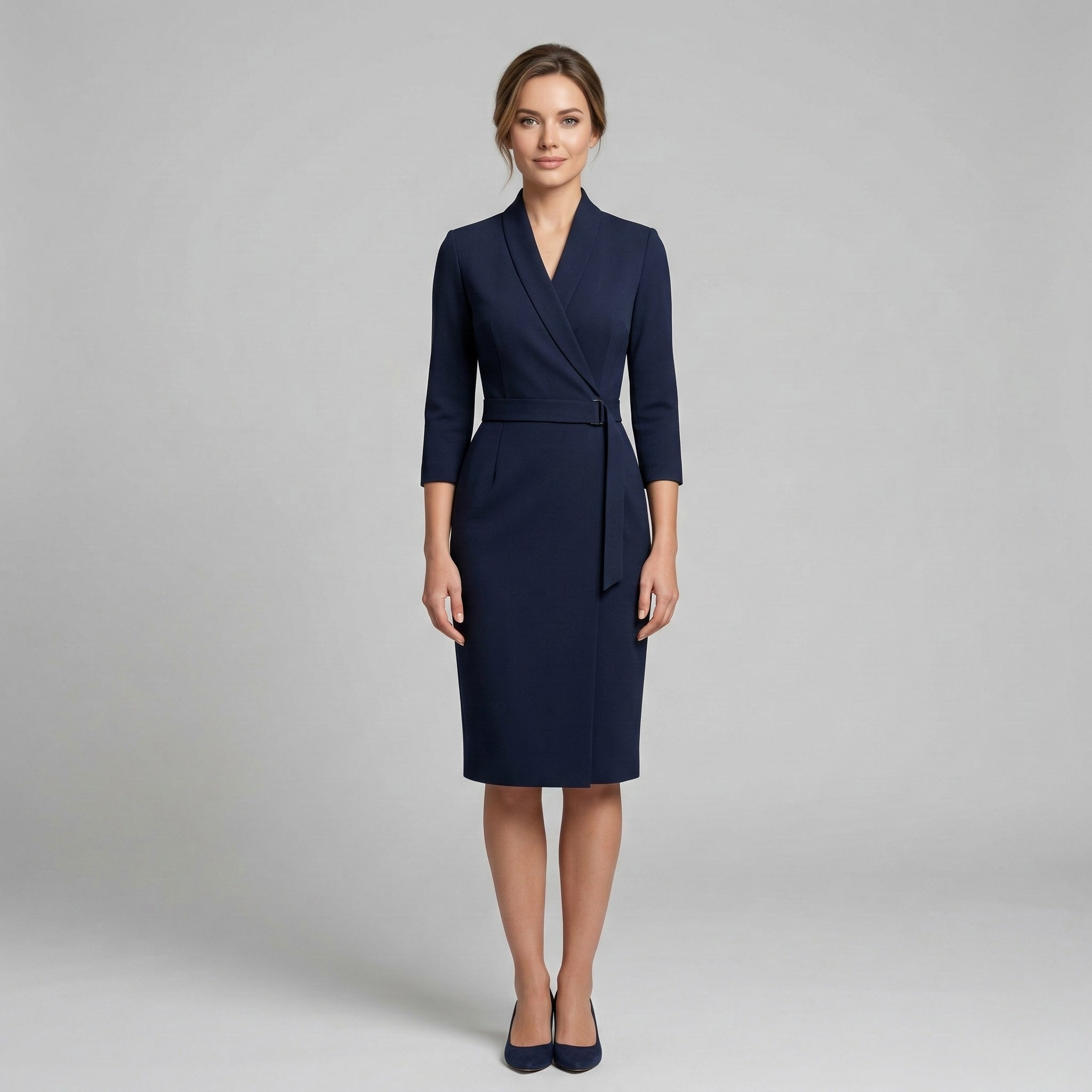 The Athletics Society | Women's Tailored V Neck Midi - 7