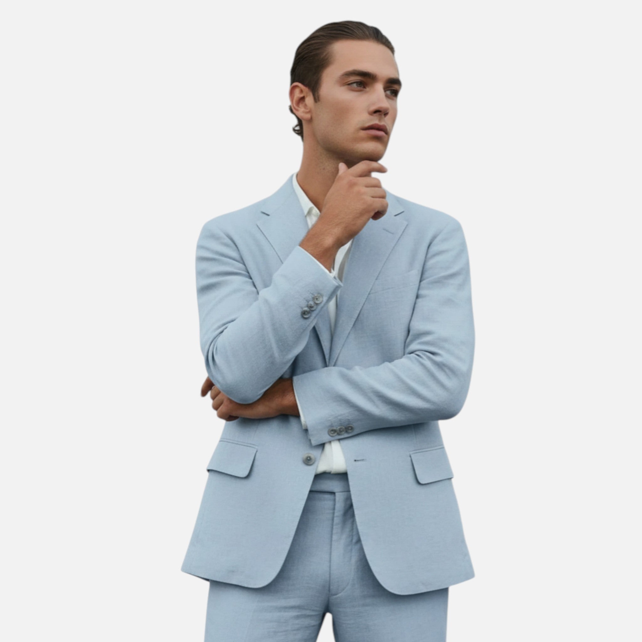 The Athletics Society | Men’s Classic Linen Suit