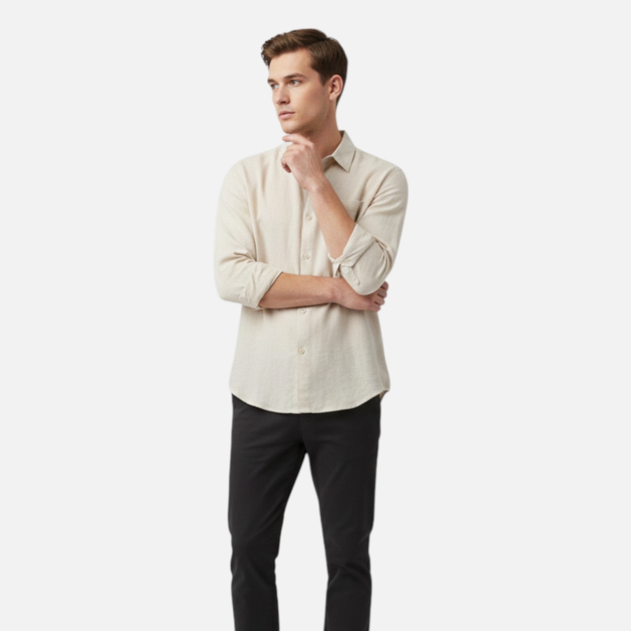 The Athletics Society | Men’s Heritage Linen Shirt