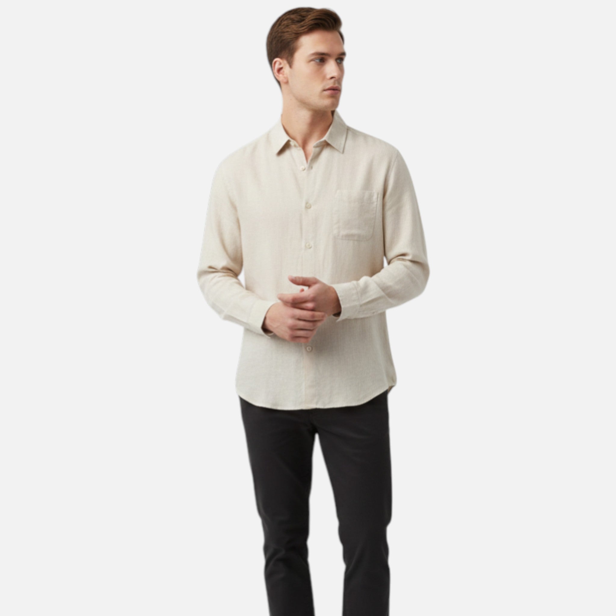 The Athletics Society | Men’s Heritage Linen Shirt