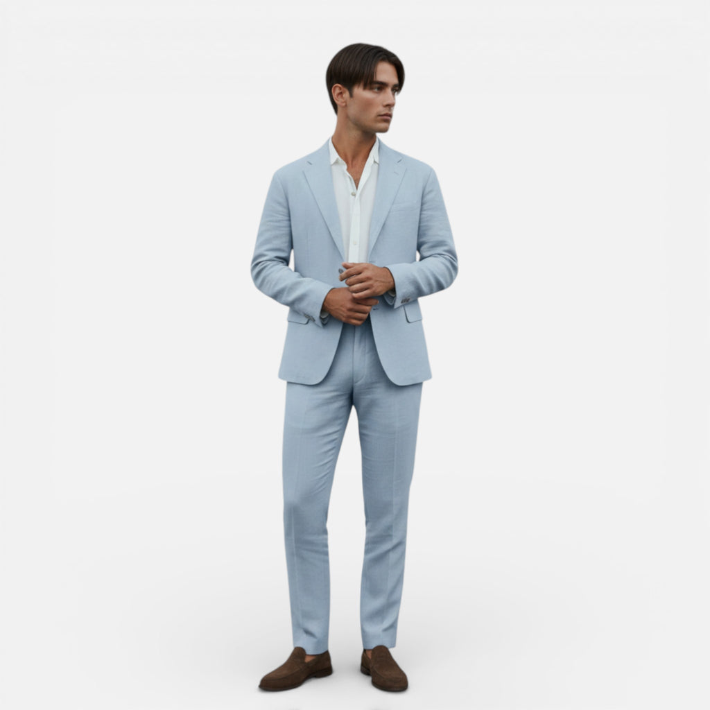 The Athletics Society | Men’s Classic Linen Suit