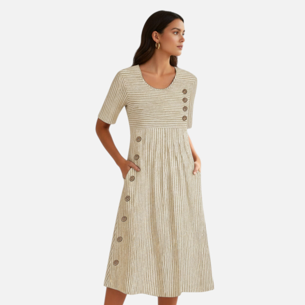 The Athletics Society | Women’s Striped Summer Dress