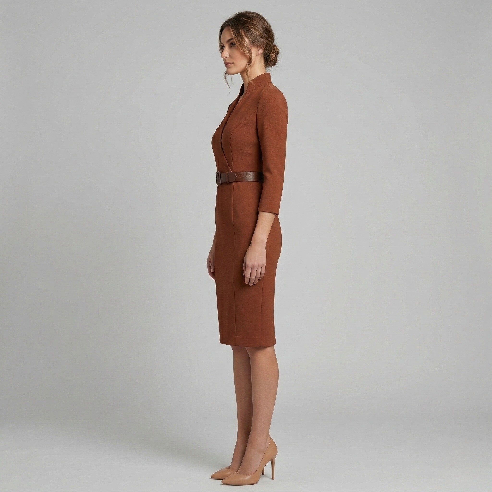 The Athletics Society | Women's Tailored V Neck Midi - 2