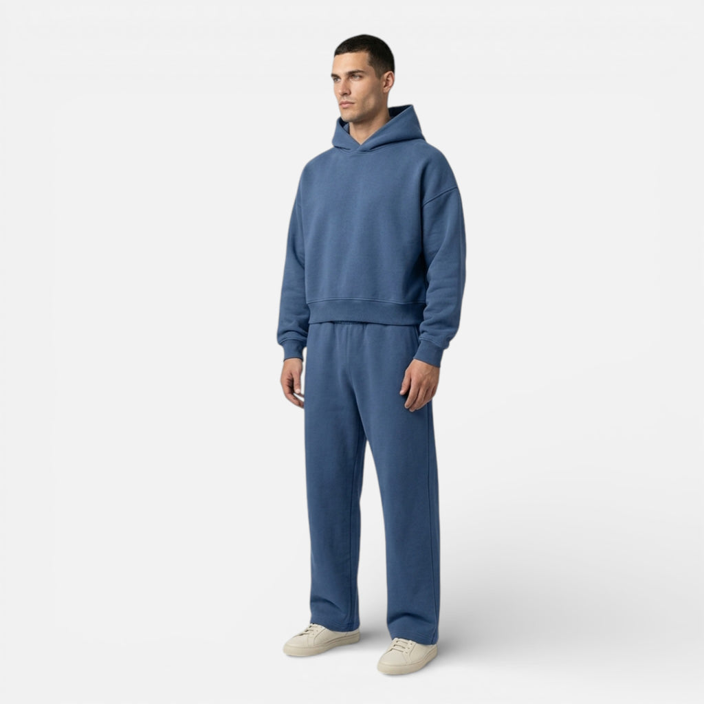 The Athletics Society | Men’s Oversized Sports Pullover & Trousers Set