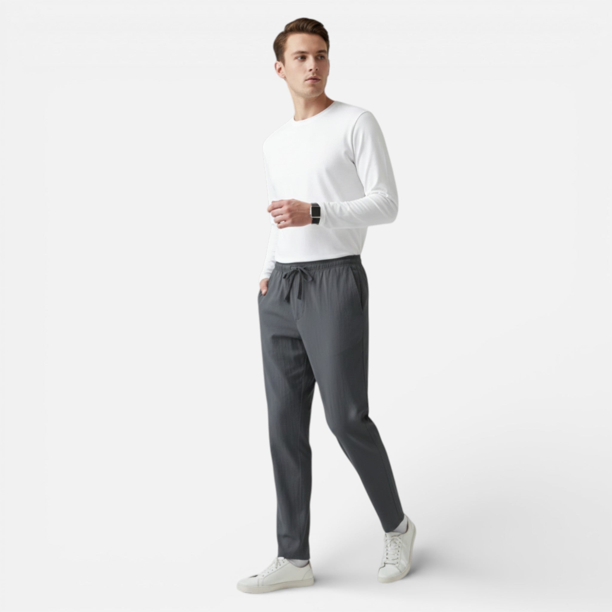 The Athletics Society | Men’s Riviera Linen Trousers