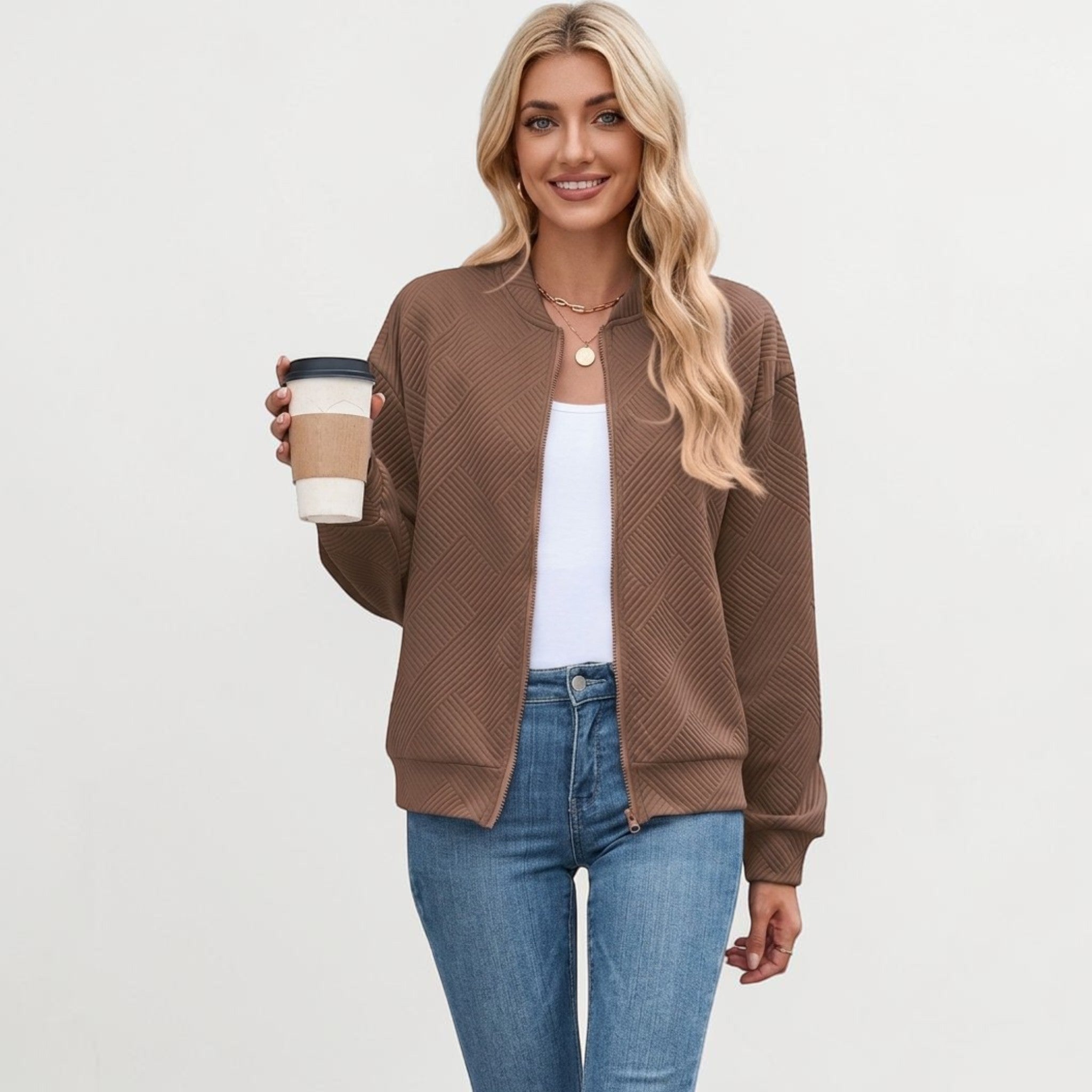 The Athletics Society | Milano Textured Bomber