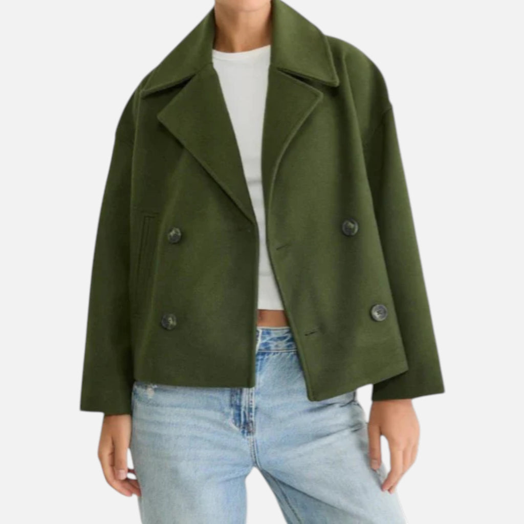 The Athletics Society | Women’s Double-Breasted Tailored Jacket