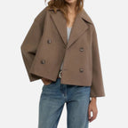 The Athletics Society | Women’s Double-Breasted Tailored Jacket
