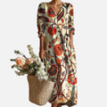 The Athletics Society | Women’s Bohemian Silk Maxi Dress