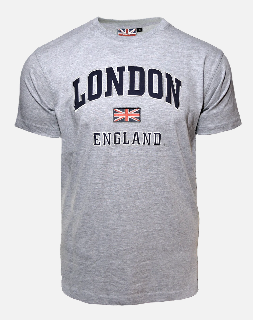 The Athletics Society | Unisex London Embroidery Cotton T-Shirt - 2
