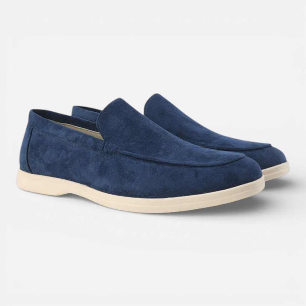 The Athletics Society | Men’s Classic Suede Penny Loafers
