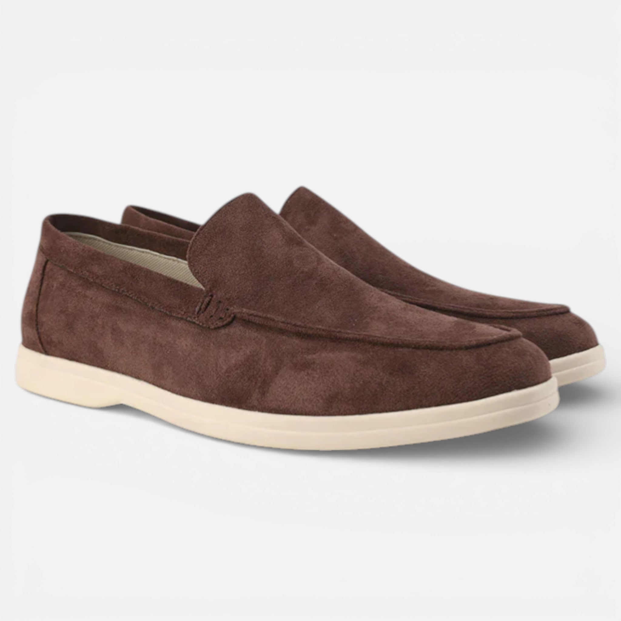 The Athletics Society | Men’s Classic Suede Penny Loafers