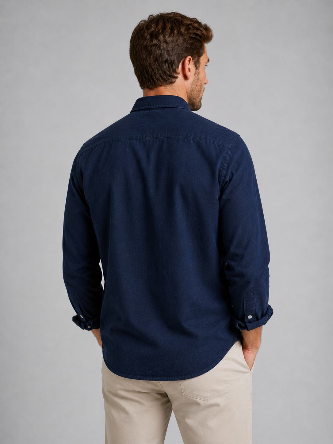 The Athletics Society | Men's Relaxed Everyday Button-Down Shirt - 3