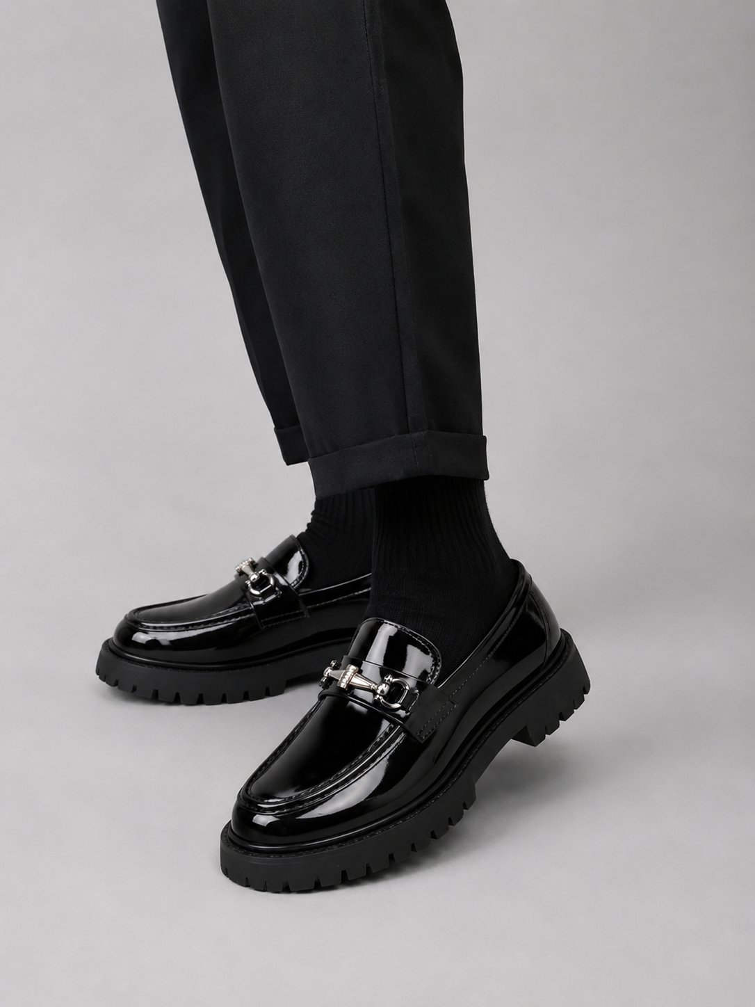 The Athletics Society | Men's Chunky Sole Slip-On Loafers - 2