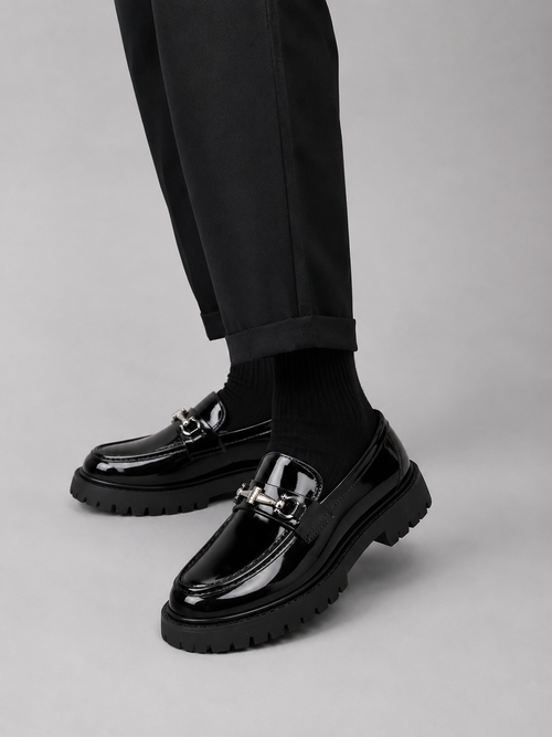 The Athletics Society | Men's Chunky Sole Slip-On Loafers - 2
