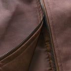 The Athletics Society | Men's Slim Suede Trucker Jacket - 5