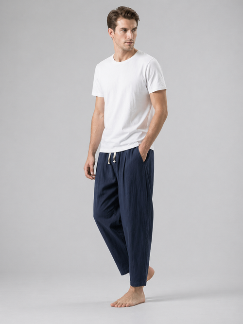 The Athletics Society | Men's Casual Cotton Everyday Trousers - 2
