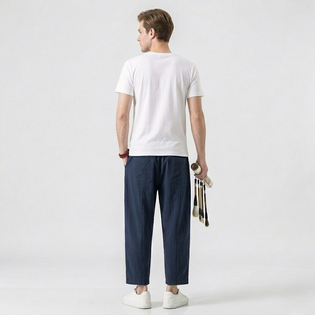 The Athletics Society | Men's Casual Cotton Everyday Trousers - 3