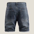 The Athletics Society | Men's Relaxed Fit Denim Shorts - 12