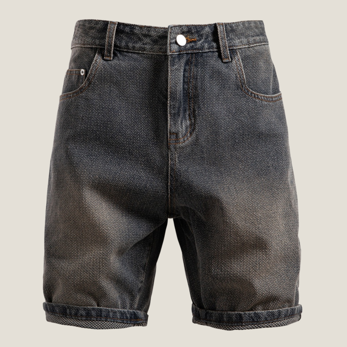The Athletics Society | Men's Relaxed Fit Denim Shorts - 9