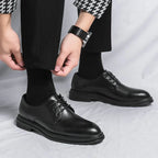 The Athletics Society | Men's Patent Leather Derby Shoes - 4