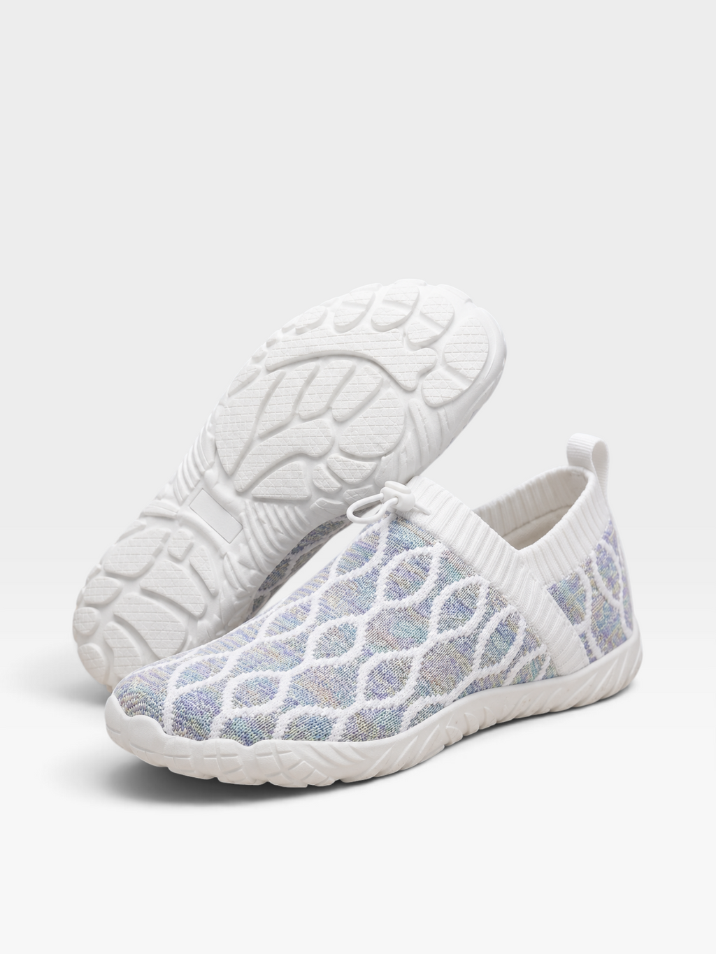 The Athletics Society | Women's Lightweight Knit Slip-On Sneakers