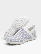 The Athletics Society | Women's Lightweight Knit Slip-On Sneakers