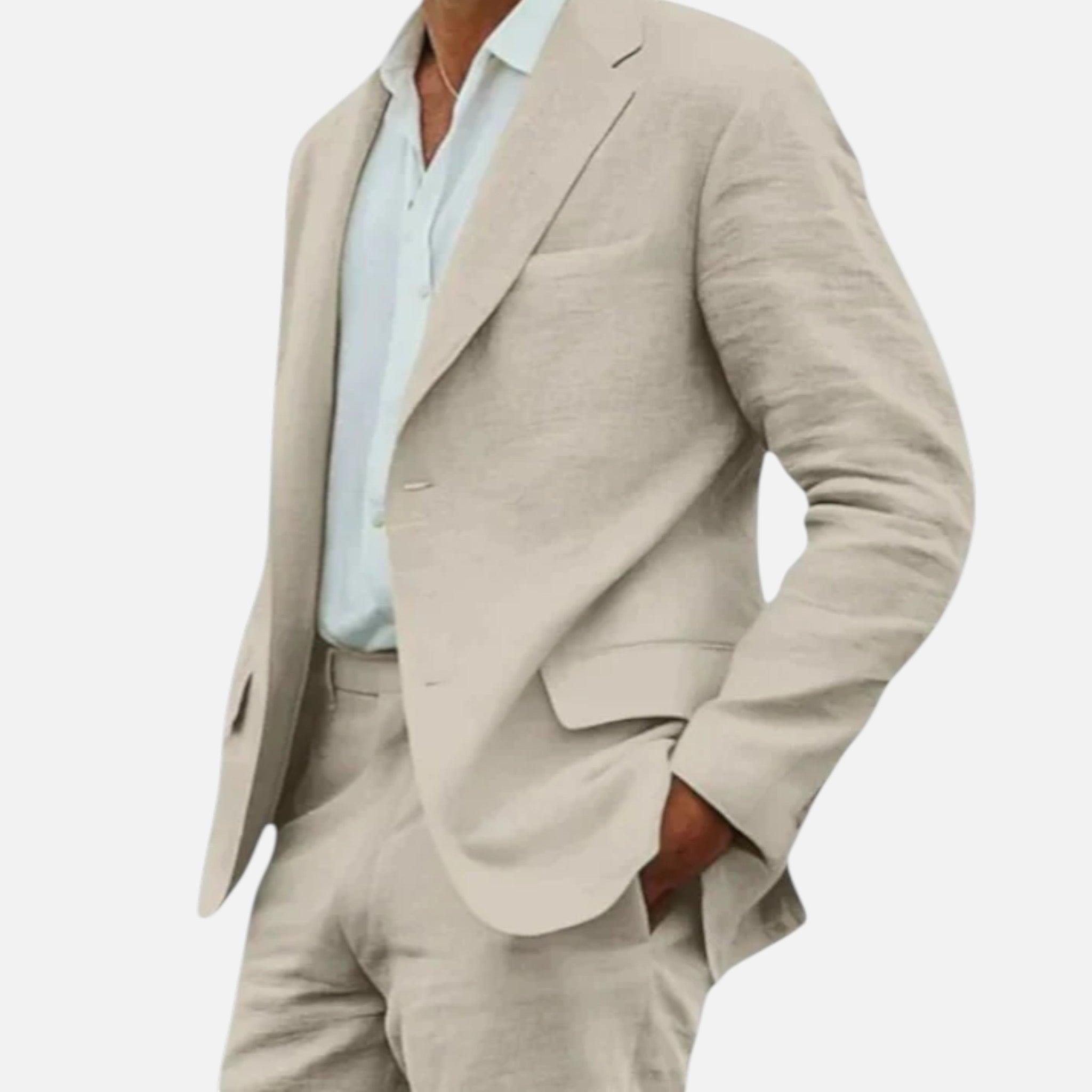 The Athletics Society | Men’s Classic Linen Suit