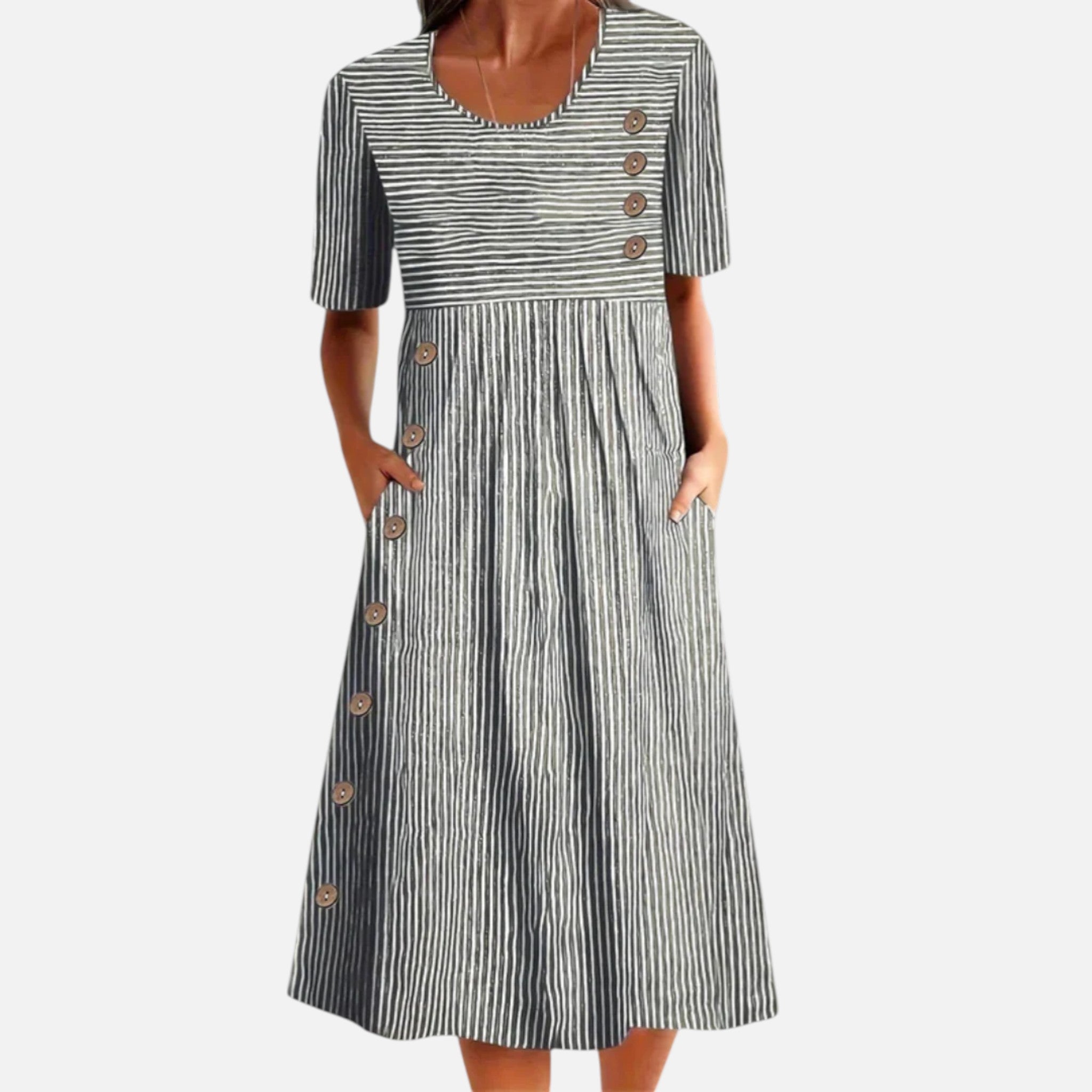 The Athletics Society | Women’s Striped Summer Dress