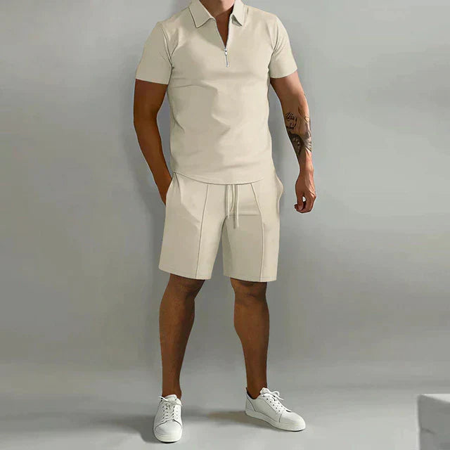 The Athletics Society | Men's Polo Shorts Two-Piece Set - 6
