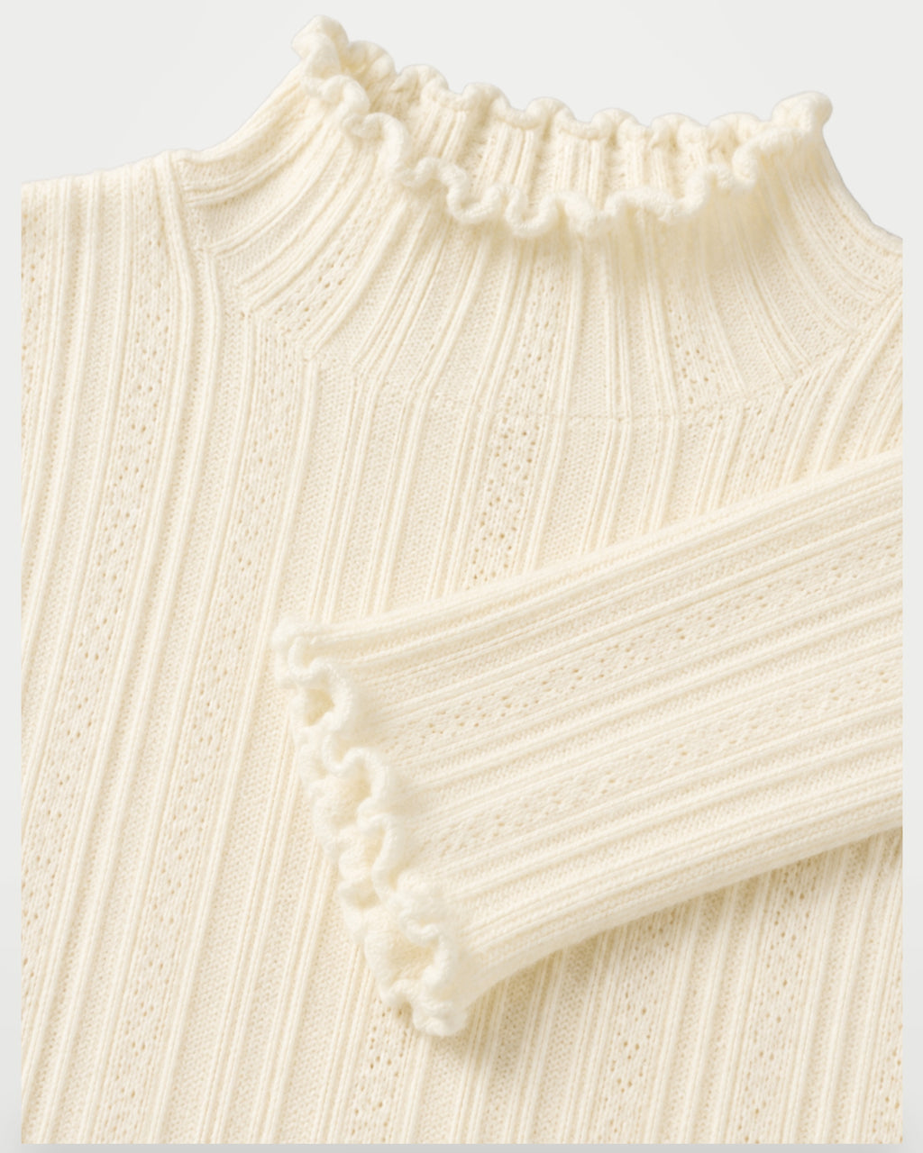The Athletics Society | Women's Ribbed Mock Neck Sweater - 5
