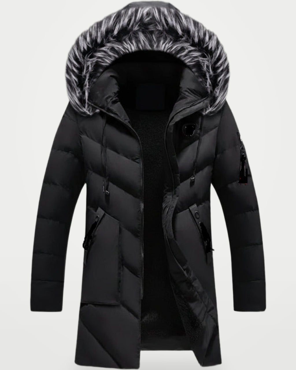The Athletics Society | Men's Hooded Lined Winter Jacket - 1
