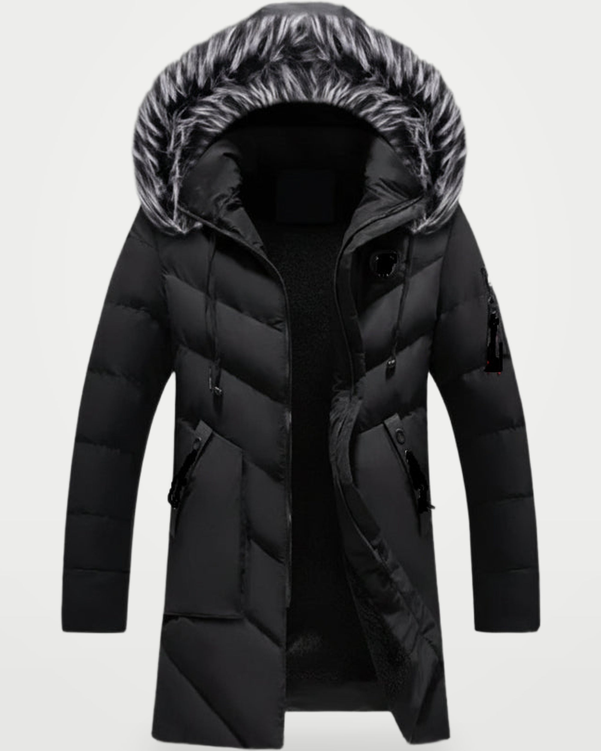 The Athletics Society | Men's Hooded Lined Winter Jacket - 1