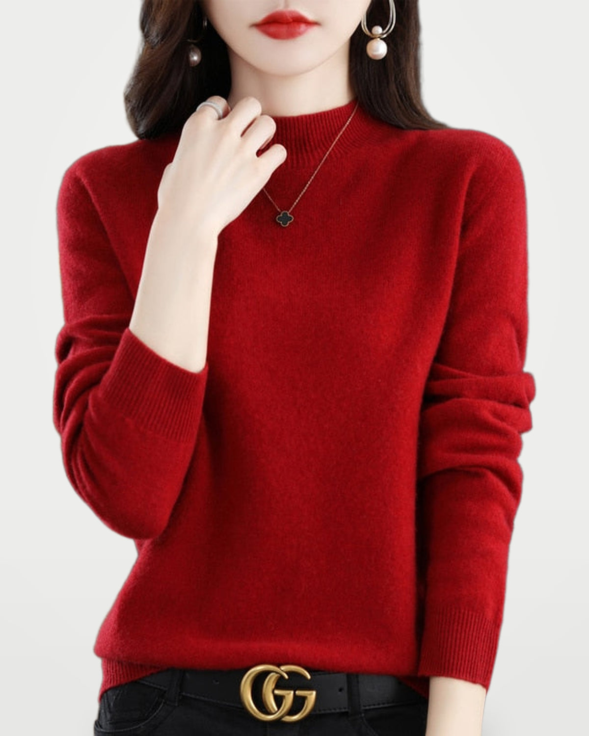 The Athletics Society | Women's Classic Cashmere Sweater - 4