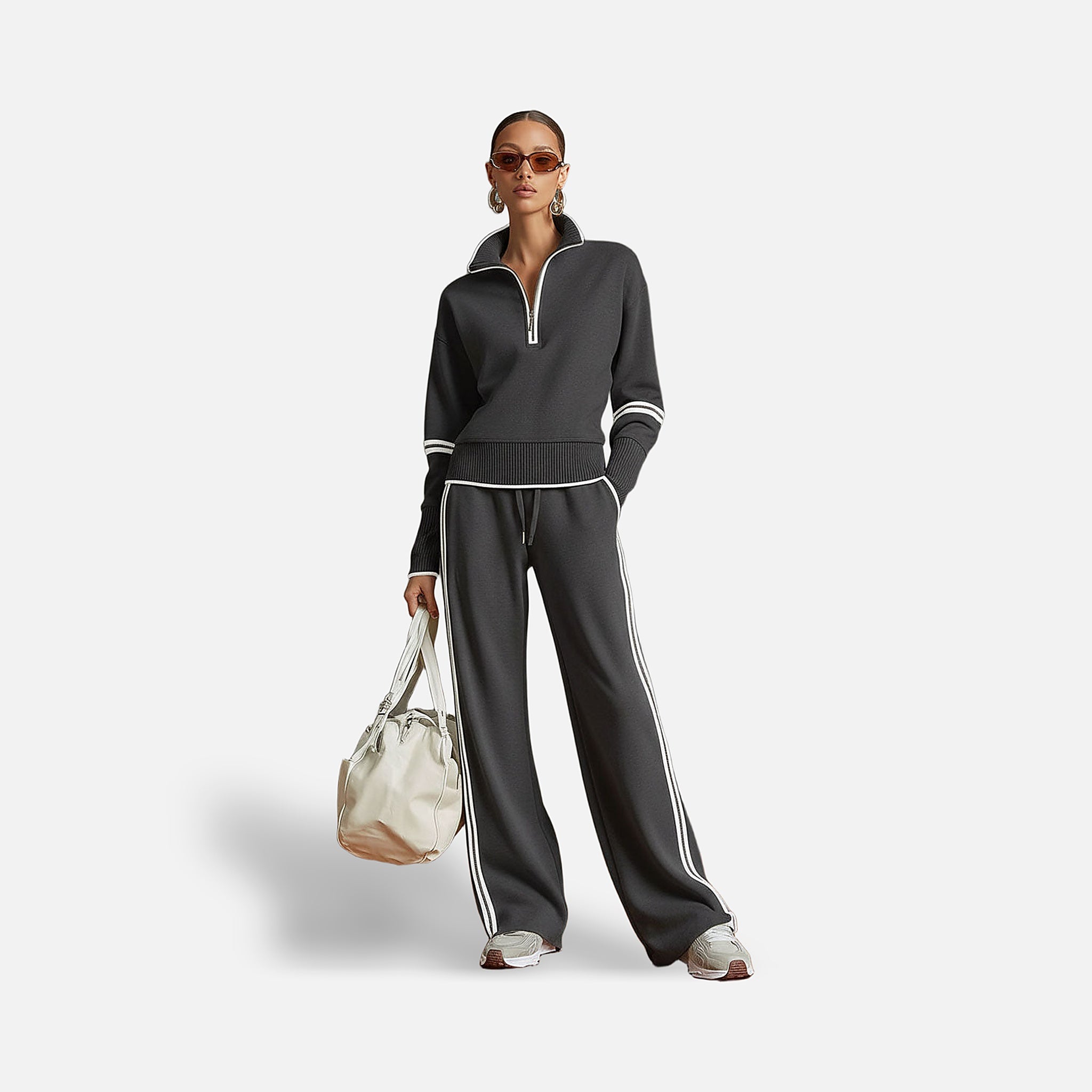 The Athletics Society | Women's Vintage Tracksuit Two-Piece Set - 6
