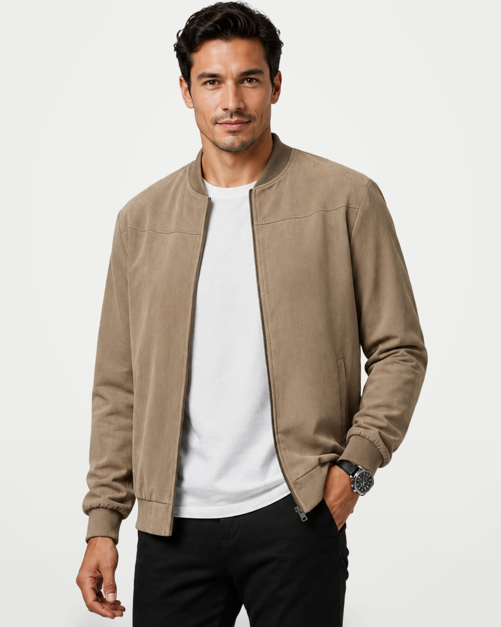 The Athletics Society | Men's Lightweight Summer Bomber Jacket - 1
