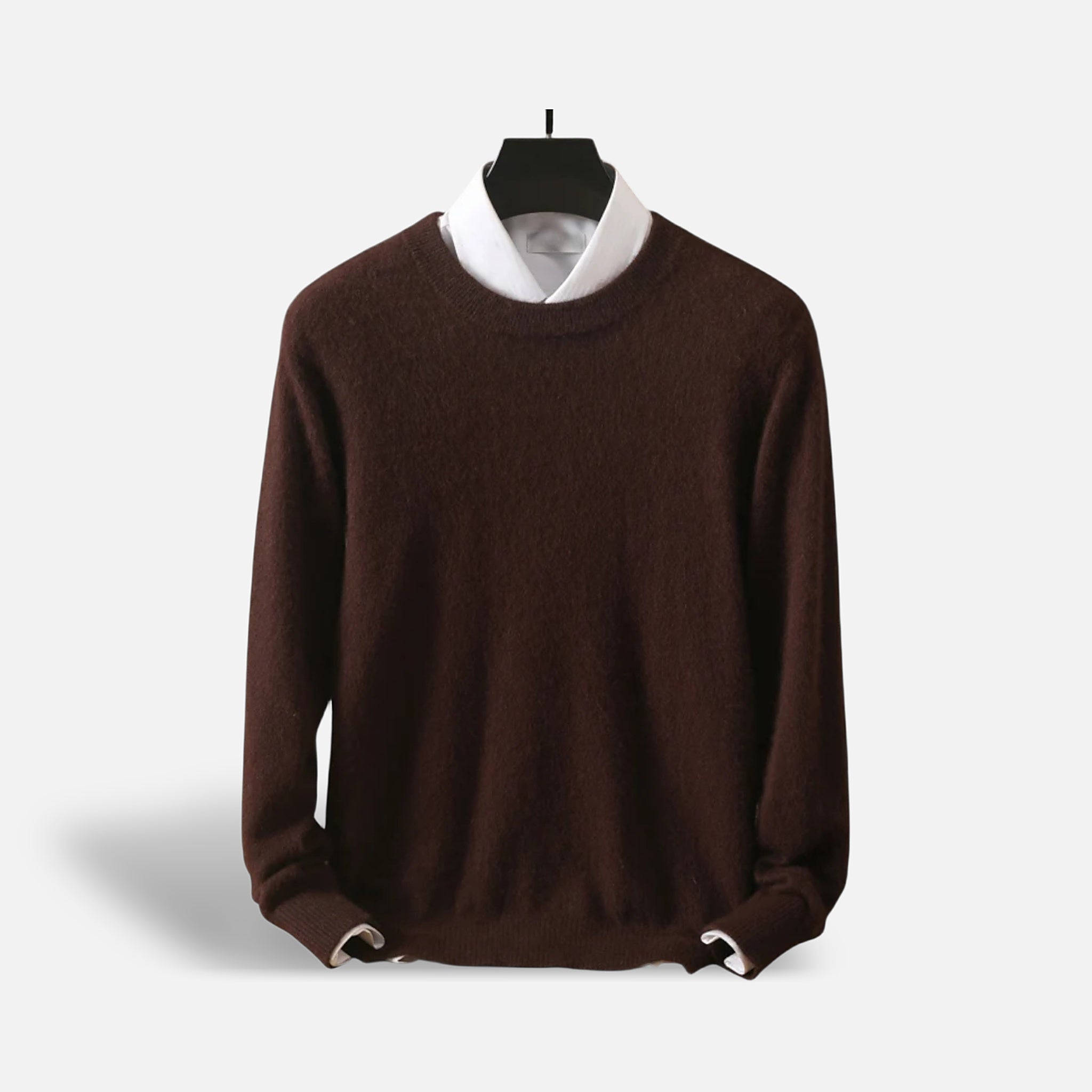 The Athletics Society | Men's Cashmere Crewneck Sweater Lightweight Warm Knit S–3XL - 4
