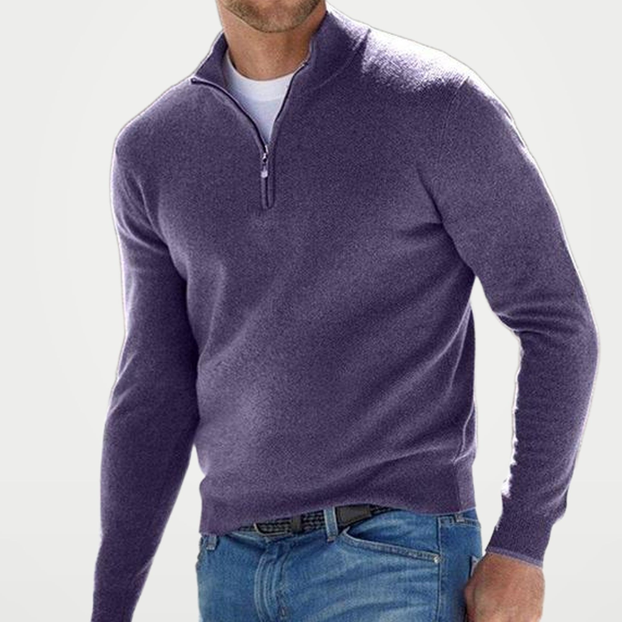 The Athletics Society | Men's Classic Quarter-Zip Pullover - 8