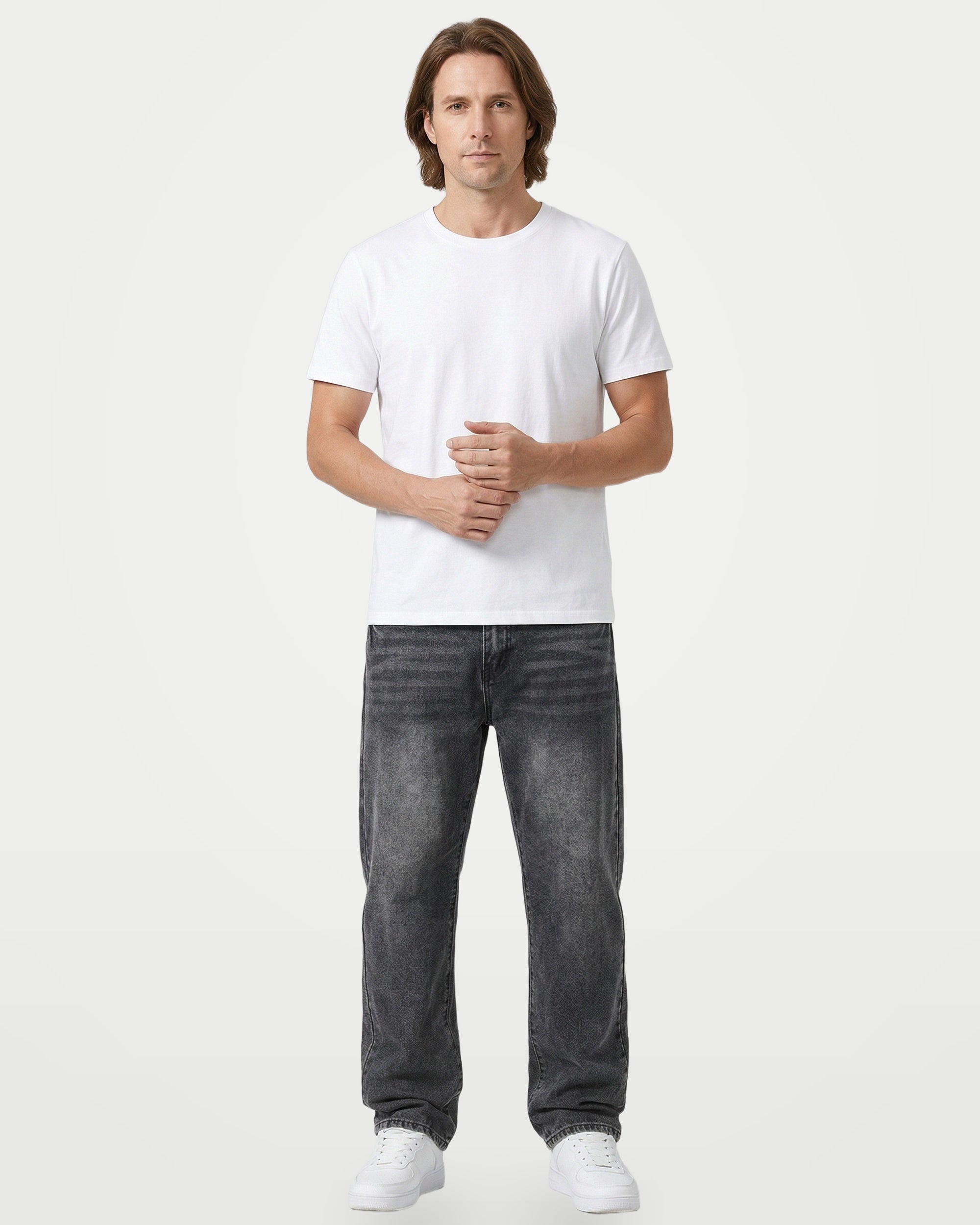 The Athletics Society | Men's Relaxed Straight Leg Jeans - 2