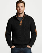 The Athletics Society | Men's Vintage Cable Knit Sweater - 7