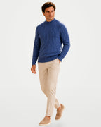 The Athletics Society | Men's Wool Cable Knit Sweater - 5