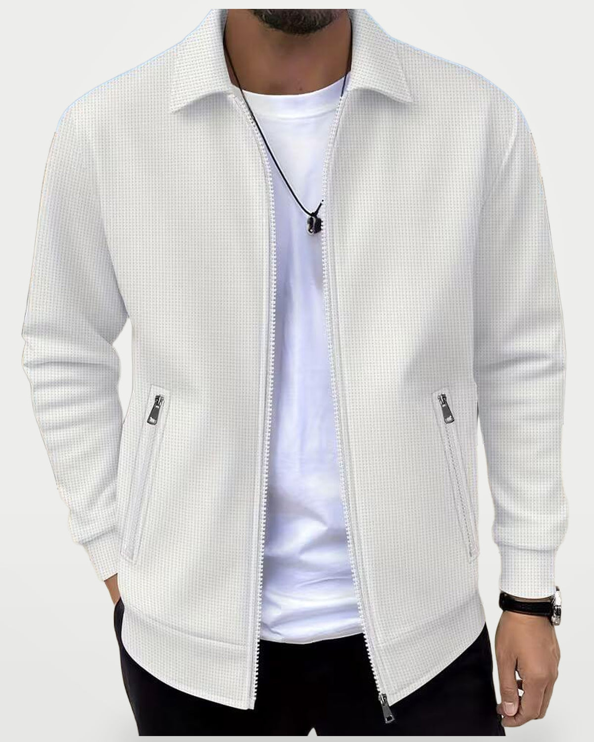 The Athletics Society | Men's Zip Up Track Jacket - 4