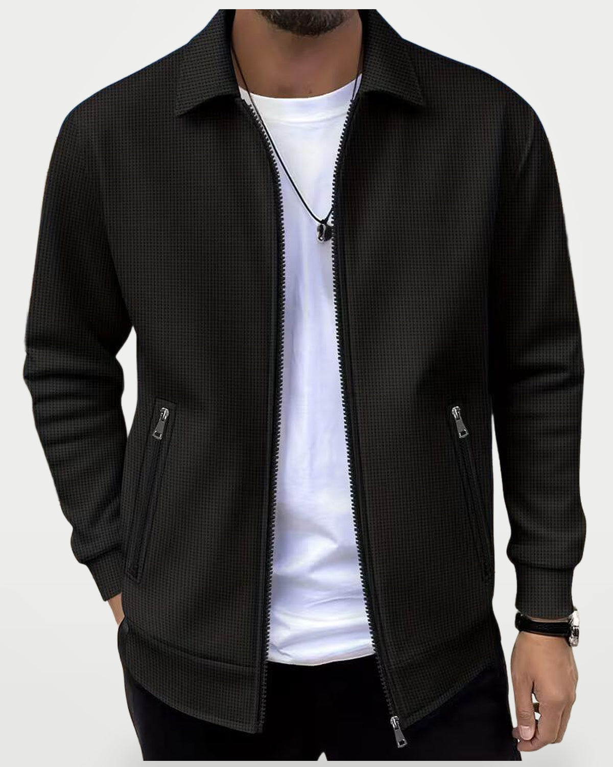 The Athletics Society | Men's Zip Up Track Jacket - 3