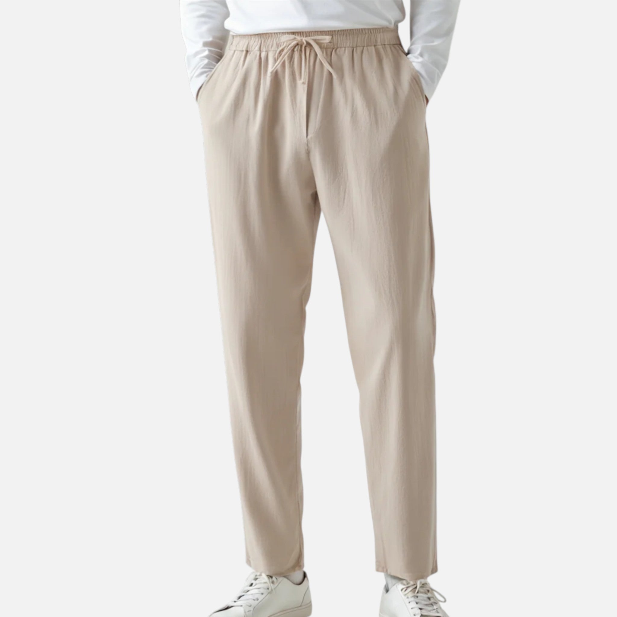 The Athletics Society | Men’s Riviera Linen Trousers