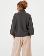 The Athletics Society | Women's Oversized Chunky Knit Sweater - 4