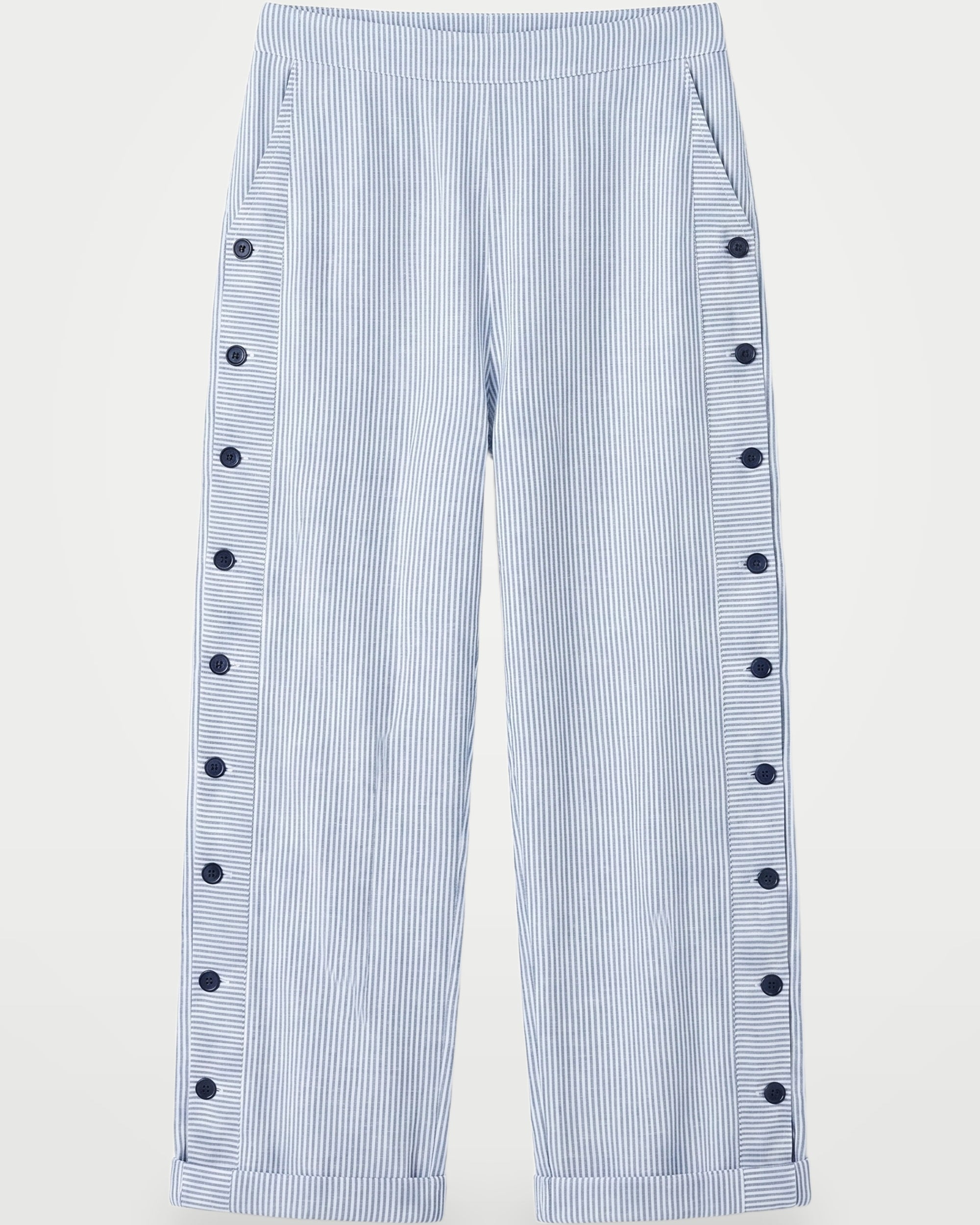 The Athletics Society | Women's Relaxed Stripe Trousers - 6
