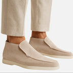 The Athletics Society | Men's Classic Suede Loafers - 10