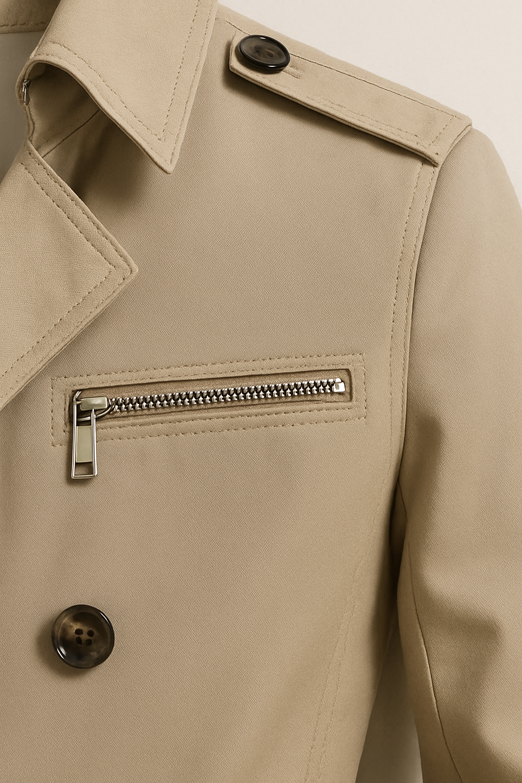 The Athletics Society | Men's Tailored Belted Trench Coat - 3