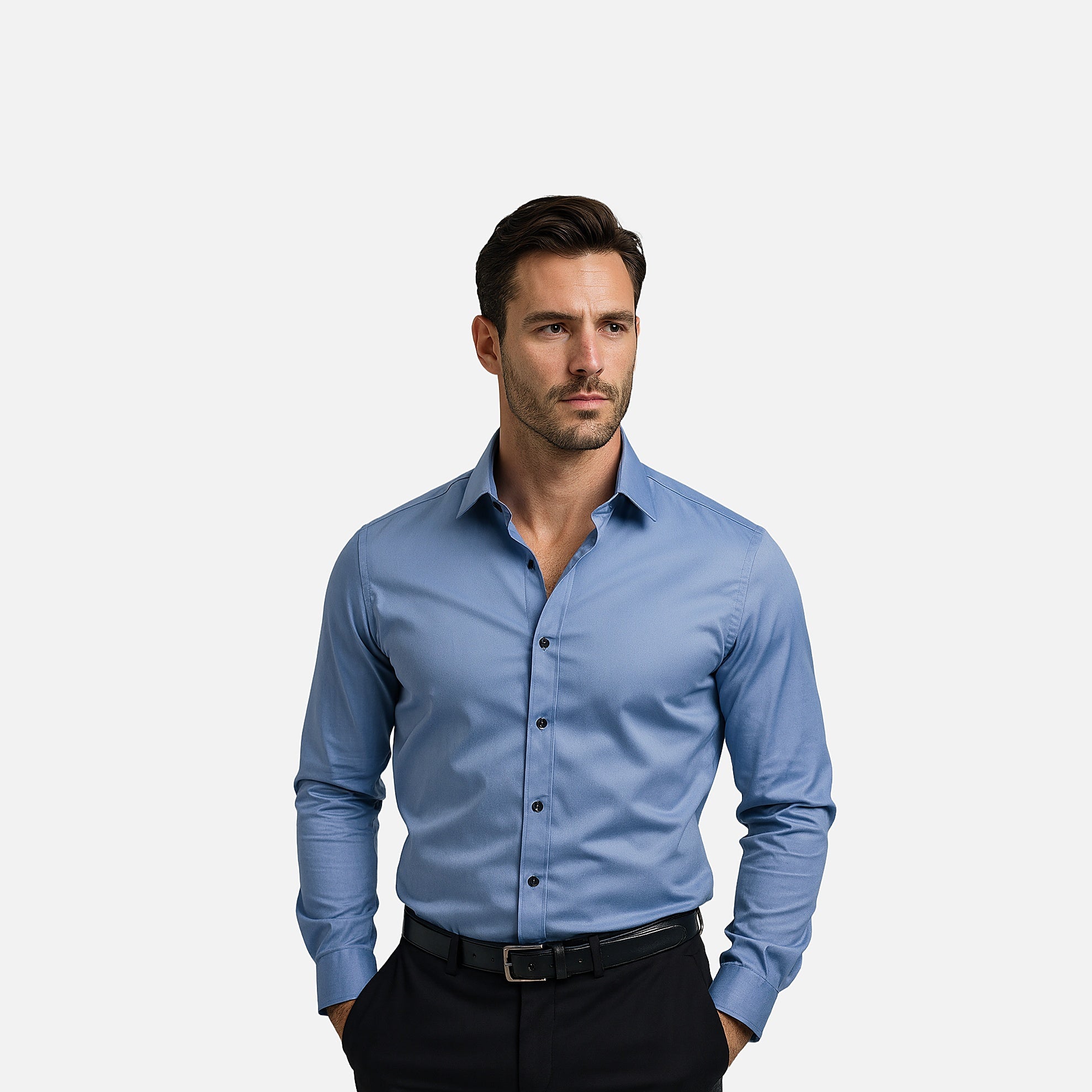 The Athletics Society | Men's Stretch Everyday Dress Shirt - 13